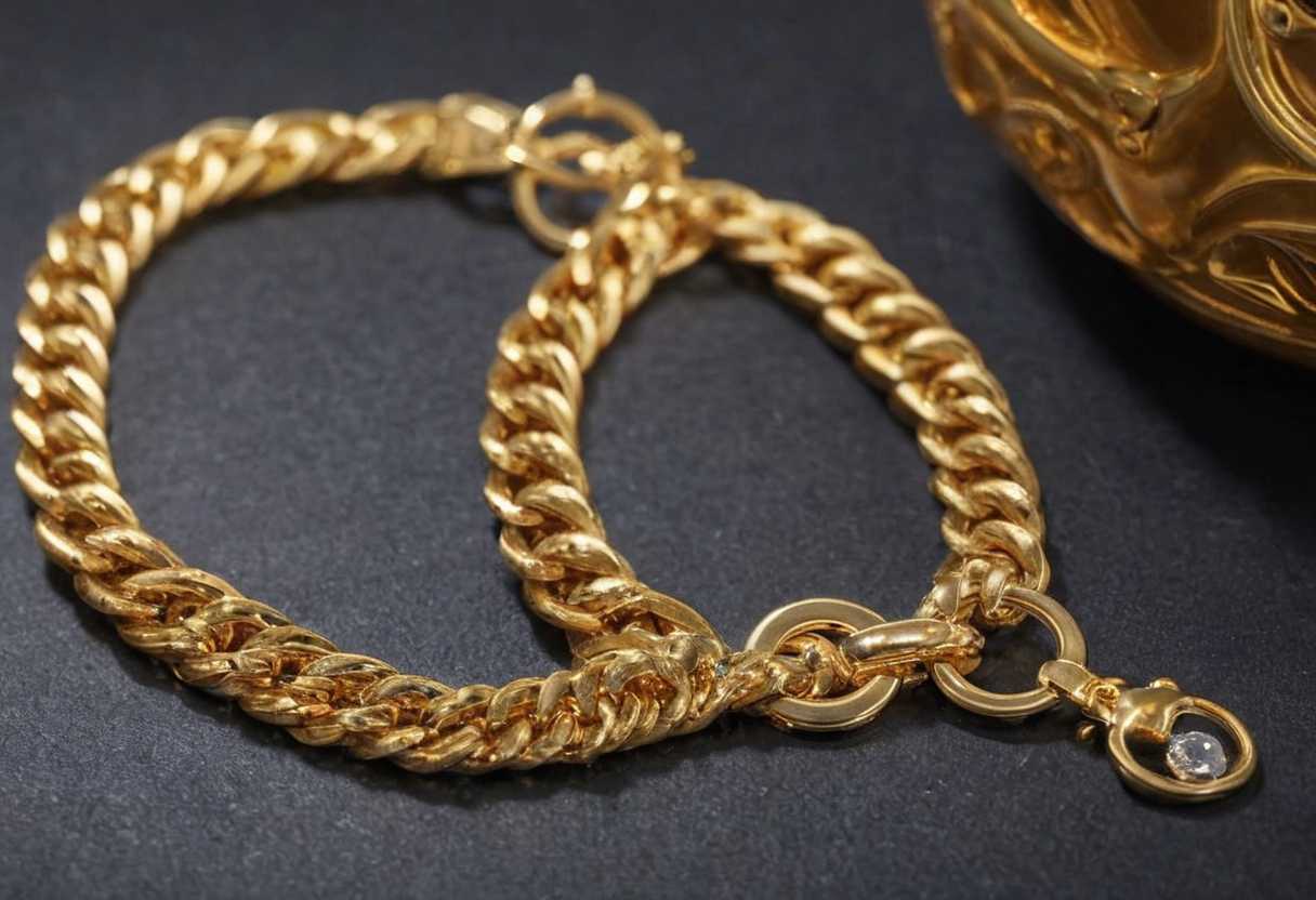 Gourmette bébé en or 18 carats : un cadeau précieux et intemporel