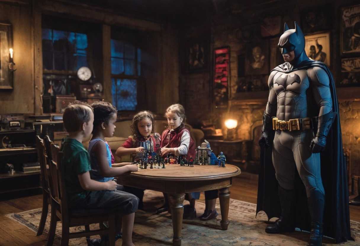 Escape game Batman faites entrer le super-héros dans votre vie de famille